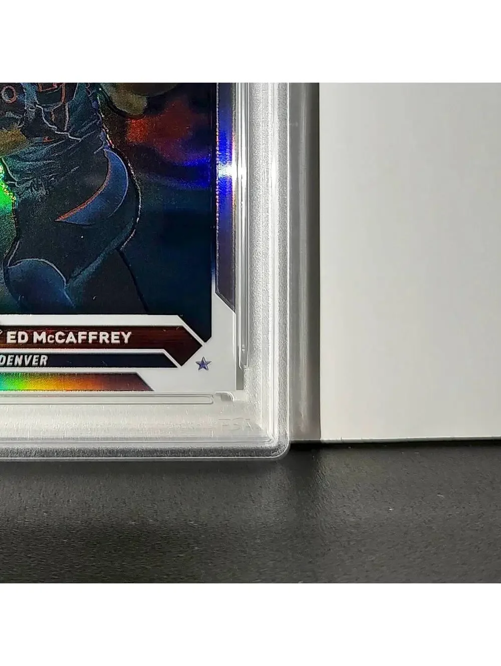 Ed McCaffrey 2023 Topps Chrome #42 Sepia Refractors PSA 9 Mint